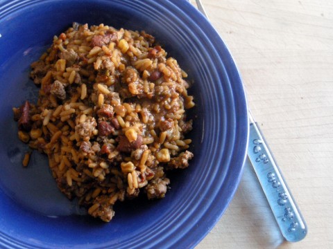 The Gluten Free Pantry Tex Mex Skillet Meal on a plate
