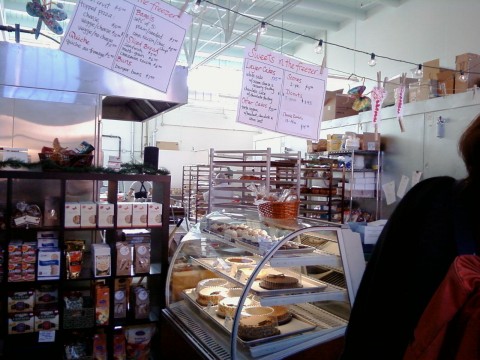 The interior of the Mariposa Bakeshop
