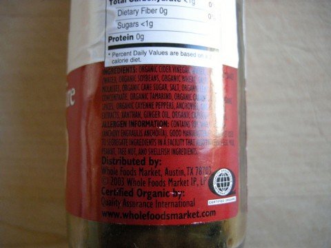 It may be organic, but it isn't gluten-free.