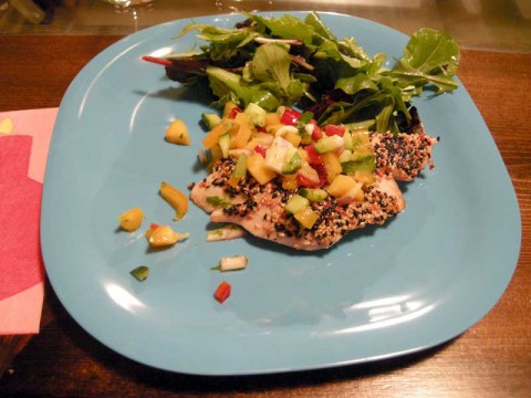 Seared Tuna at Hipcooks