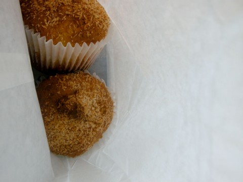 Gluten-free muffins at Sweetpea