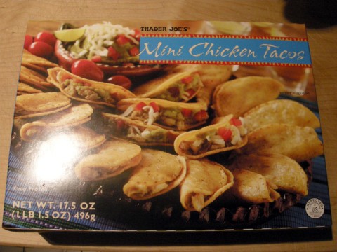 Trader Joe's Mini Chicken Tacos