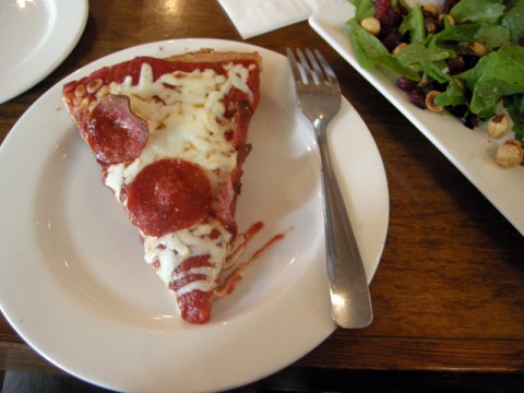 Slice of Virgo and Pisces Gluten-Free Pizza