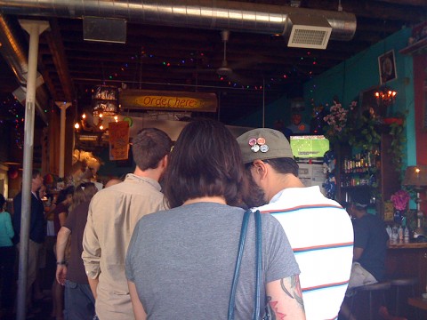 The Line at Por Que No Hawthorne The Line at Por Que No Hawthorne