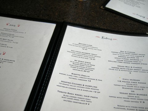 Lots of Gluten-free items on the menu