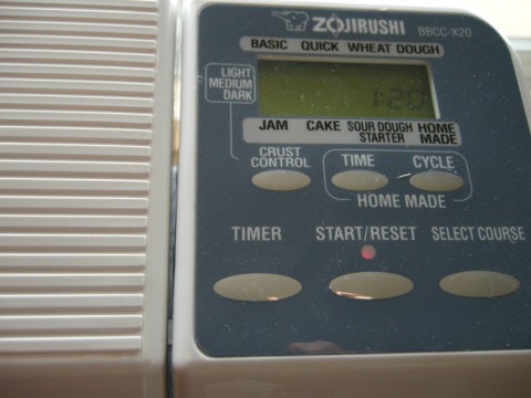 Program up the Bread Machine