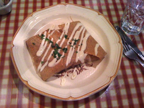Gluten Free Crepe at Chez Machin