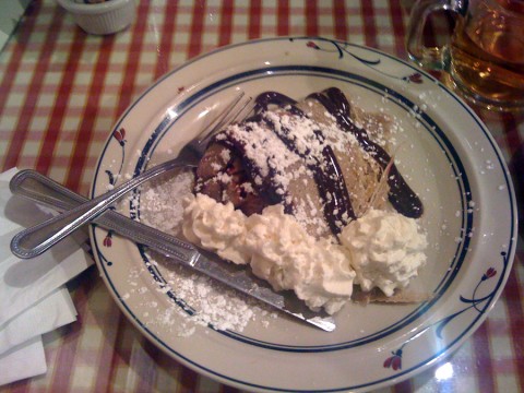 Gluten Free Sweet Crepe - Chez Machin Portland Oregon