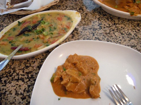 Dal and Chicken Korma - Gluten-free Indian Food