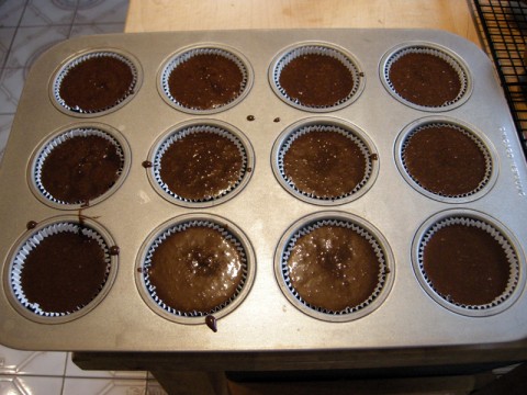 Gluten free chocolate cupcakes
