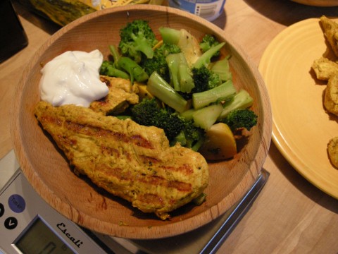 Trader Joe's gluten free curried chicken