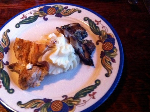 schnitzel-potatoes-mushrooms-IMG_2362 gluten free schnitzel, mashed potatoes, and mushrooms