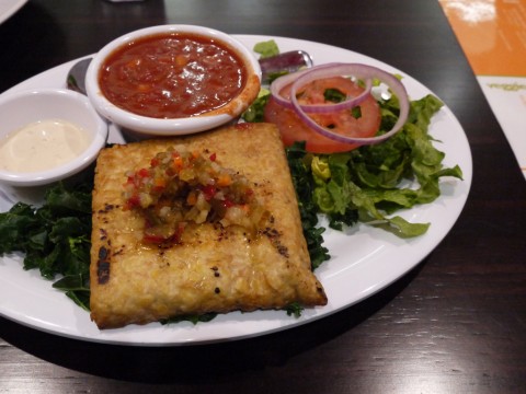 Veggie Grill Portland Bali Bliss on Kale
