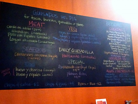 Mi Mero Mole Daily Blackboard