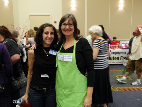 Lisa Shaver and Dr. Samantha at the GIG Fair